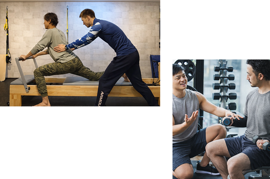 大宮 男性 パーソナルジム ピラティス