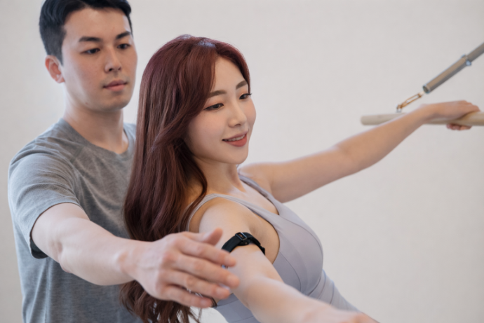 マンツーマンのピラティス